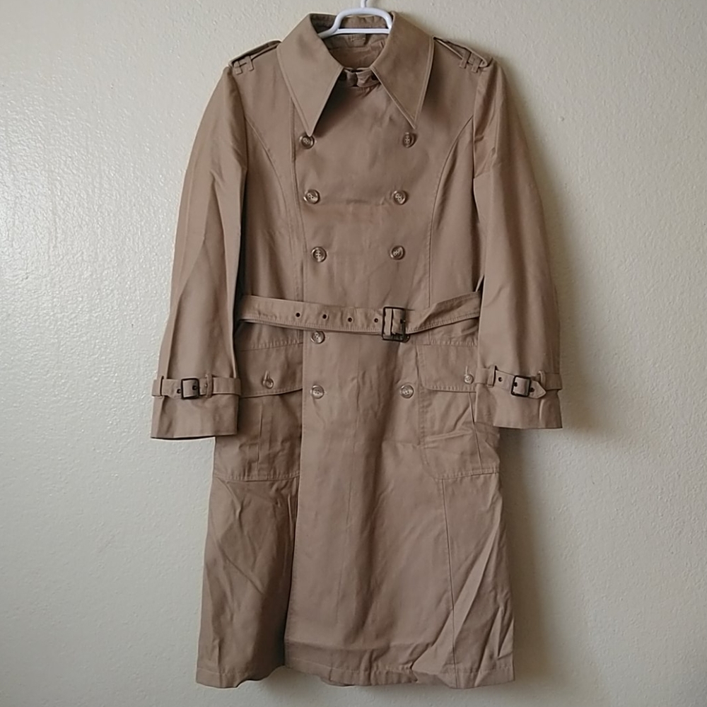 Vintage Fox Run Trench Coat